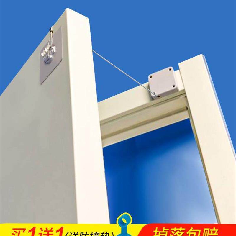 速发门拉簧黄自动关门拉弹器门上闭门拉拉力的挂钩门弓子圆线伸缩