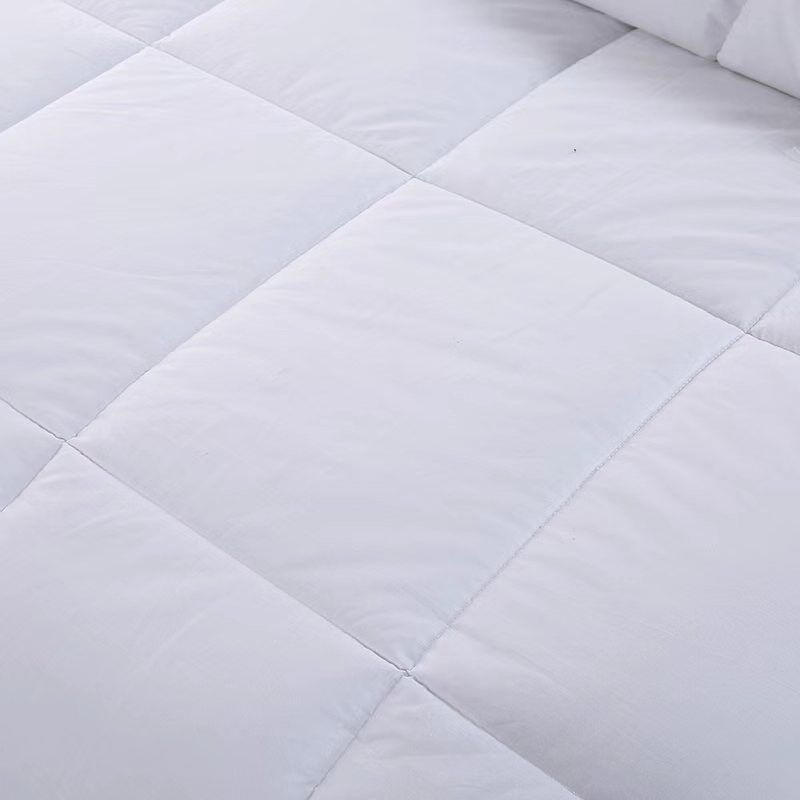 速发全厂直销产品酒店宾馆被芯白色棉棉工纯仿羽布被芯羽丝绒春秋