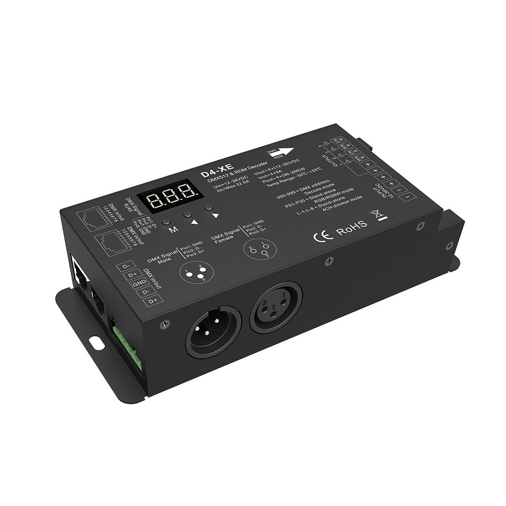 适用可选LED数码管恒压控制器LEDRGB频率/DMX512RGBW灯带解码器解使用感如何?