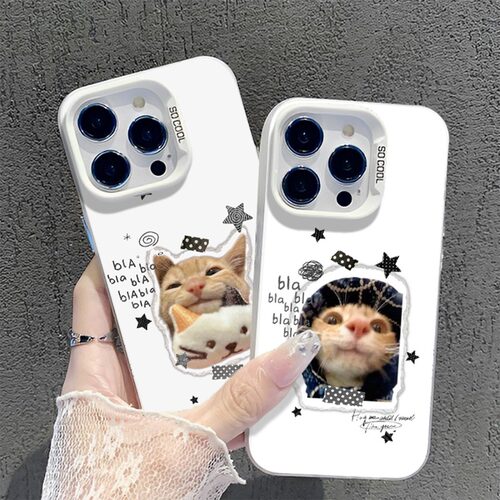 撕纸风小猫全系小米红米手机壳