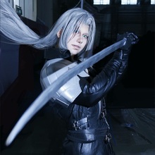 星雨辰 FF7最终幻想重生cos萨菲罗斯同款cosplay游戏漫展定制服装
