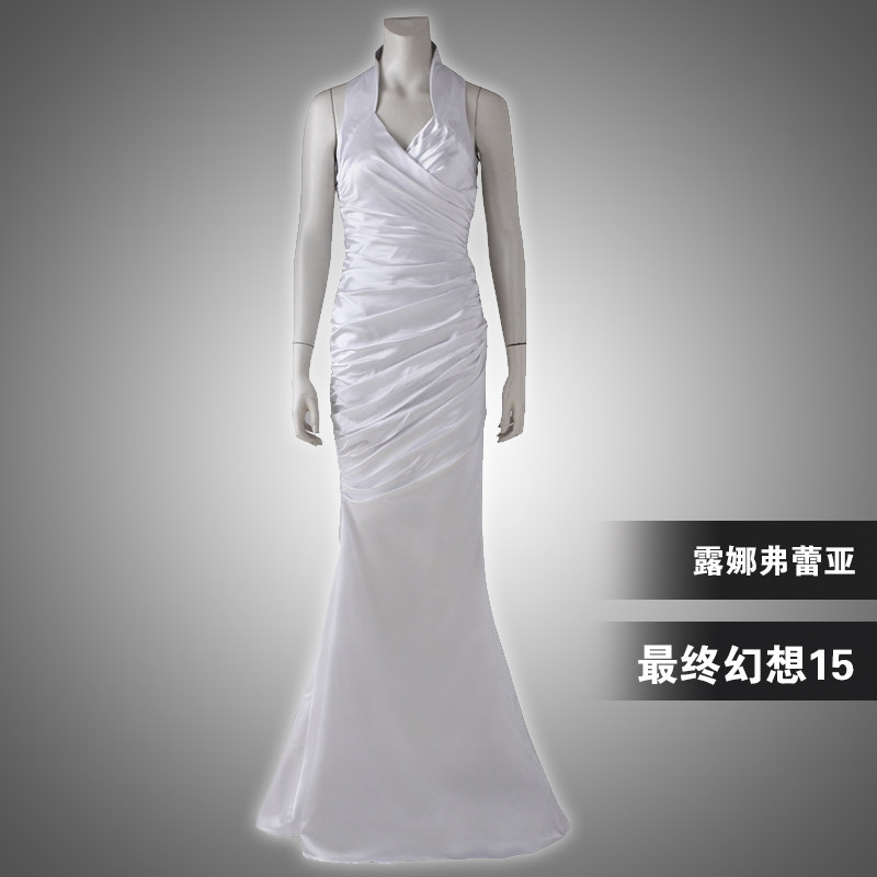 星雨辰 FF15最终幻想15cos露娜弗蕾亚诺克斯芙尔雷cosplay连衣裙