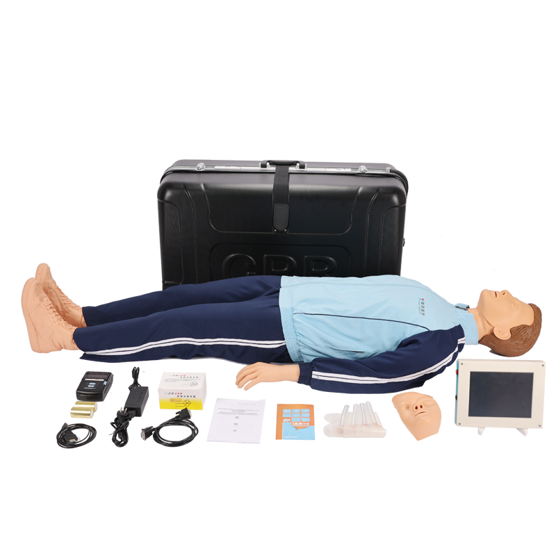 心肺复苏训练模拟人半身医学教学医用人体模型人工呼吸急救假人