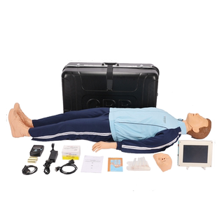 心肺复苏训练模拟人半身医学教学医用人体模型人工呼吸急救假人