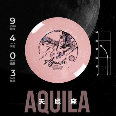 艾克天鹰座掷远盘高尔夫飞盘专业户外大人成人比赛竞技运动专用