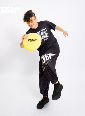 XCOM艾克飞盘裤 极限运动飞盘速干裤 健身透气吸汗哈伦裤春夏