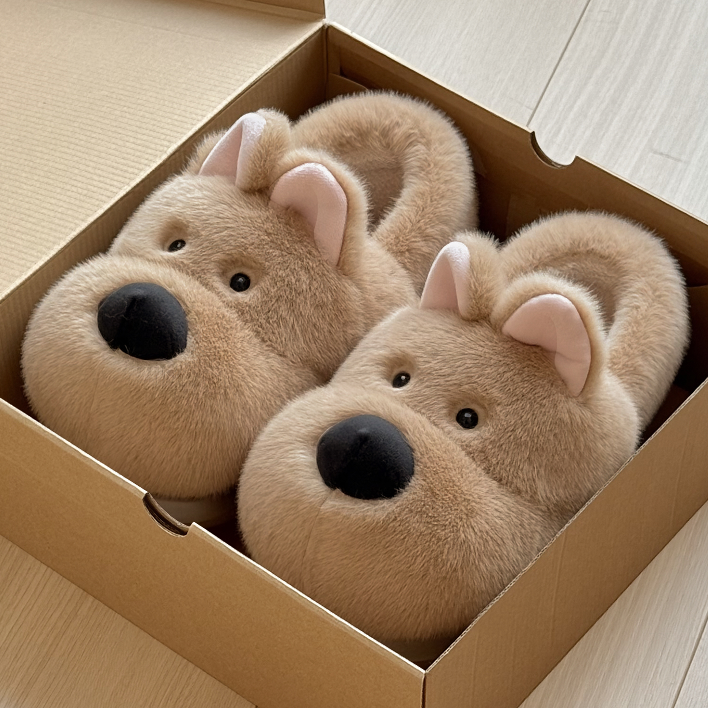 西高地棉拖鞋女款冬季包跟外穿