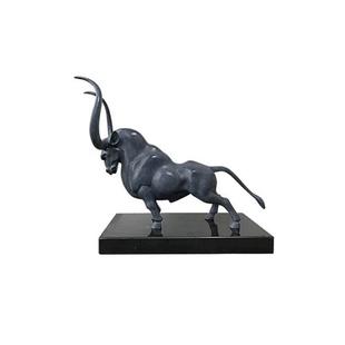 生肖牛年办公室牛气冲天装 饰工艺品家居客厅酒柜玄关摆件开业礼品