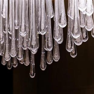 宴会厅吊灯酒店大堂售楼部沙盘水晶灯水滴吊灯样板房展厅个性 非标
