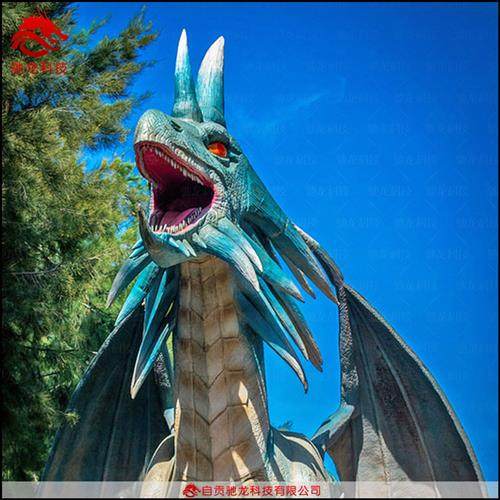 博物馆公园主题公园大型模型道具仿生机械怪兽动态机模装置定制