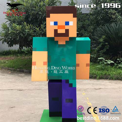 大型加厚玻璃钢卡通人偶生产制作工厂超级英雄蝙蝠侠模型摆件
