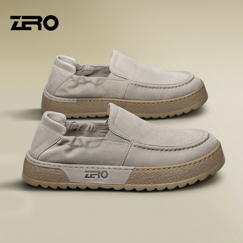 ZRO零度轻盈透气日常一脚蹬布鞋