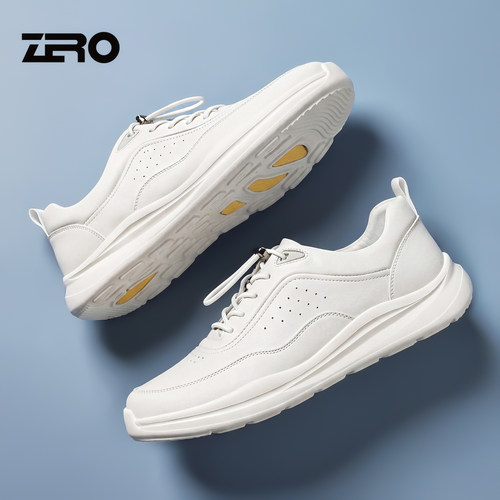 ZRO零度真皮简约运动小白鞋