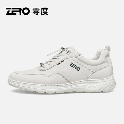 ZRO零度运动休闲鞋冬季新款防滑耐磨EPR底真皮简约百搭免系带男鞋