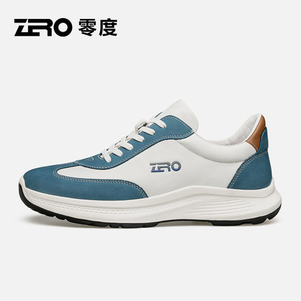 零度男鞋2025冬季新款时尚运动休闲鞋拼色潮品牌正品百搭阿甘鞋男