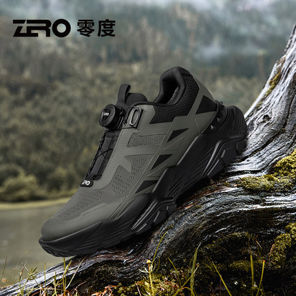 ZRO零度官方正品男鞋2025秋冬新款旋转扣防水防滑户外登山机甲鞋