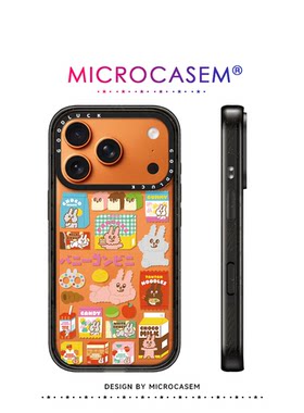 磁吸MagSafe食品零食集合顽皮兔适用iphone17pro手机壳16promax苹果15透明保护套14plus卡通13可爱12日韩趣味