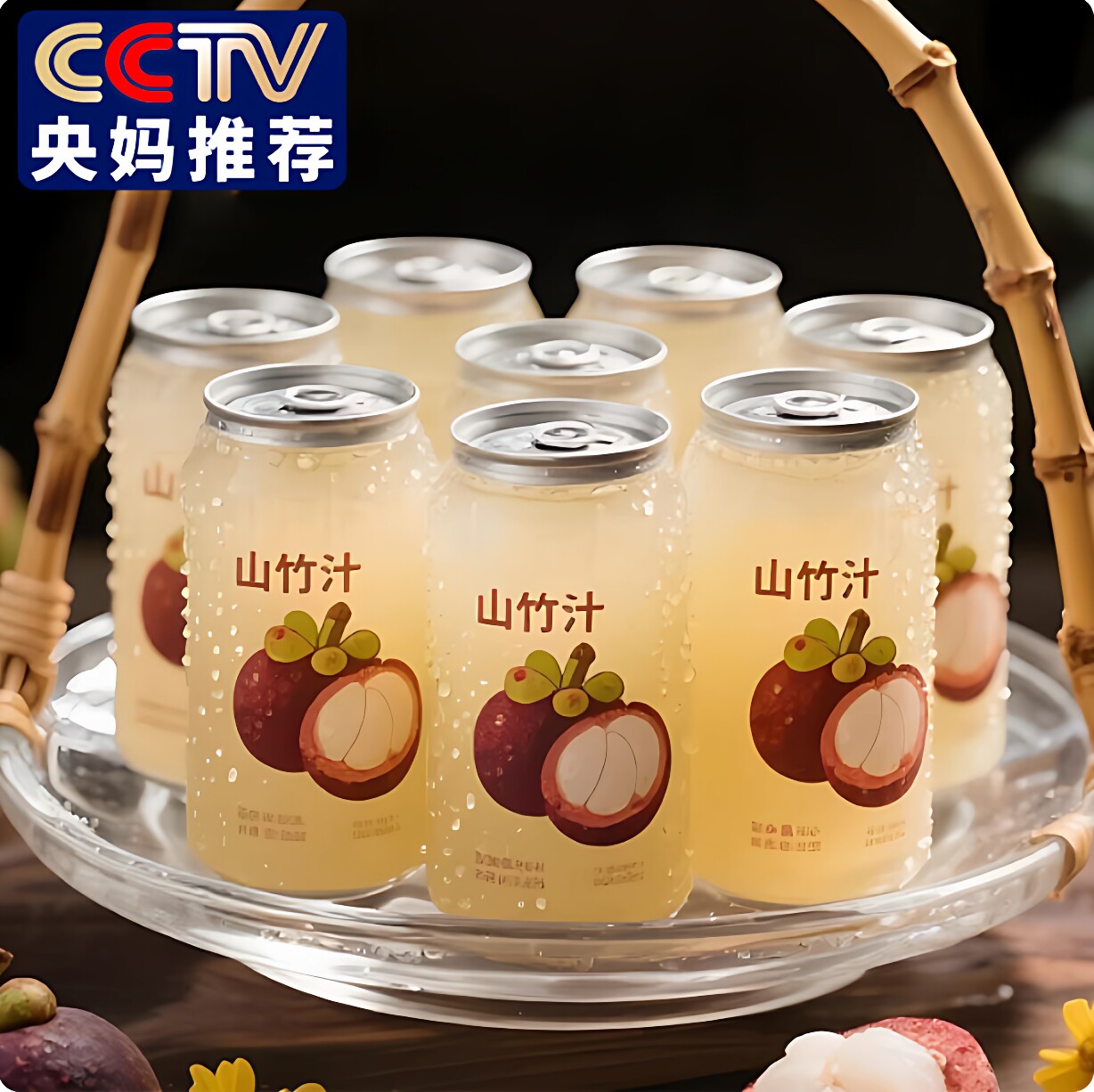 央妈推荐山竹汁NFC饮品夏季畅饮清爽解腻休闲聚餐饮料央妈推荐