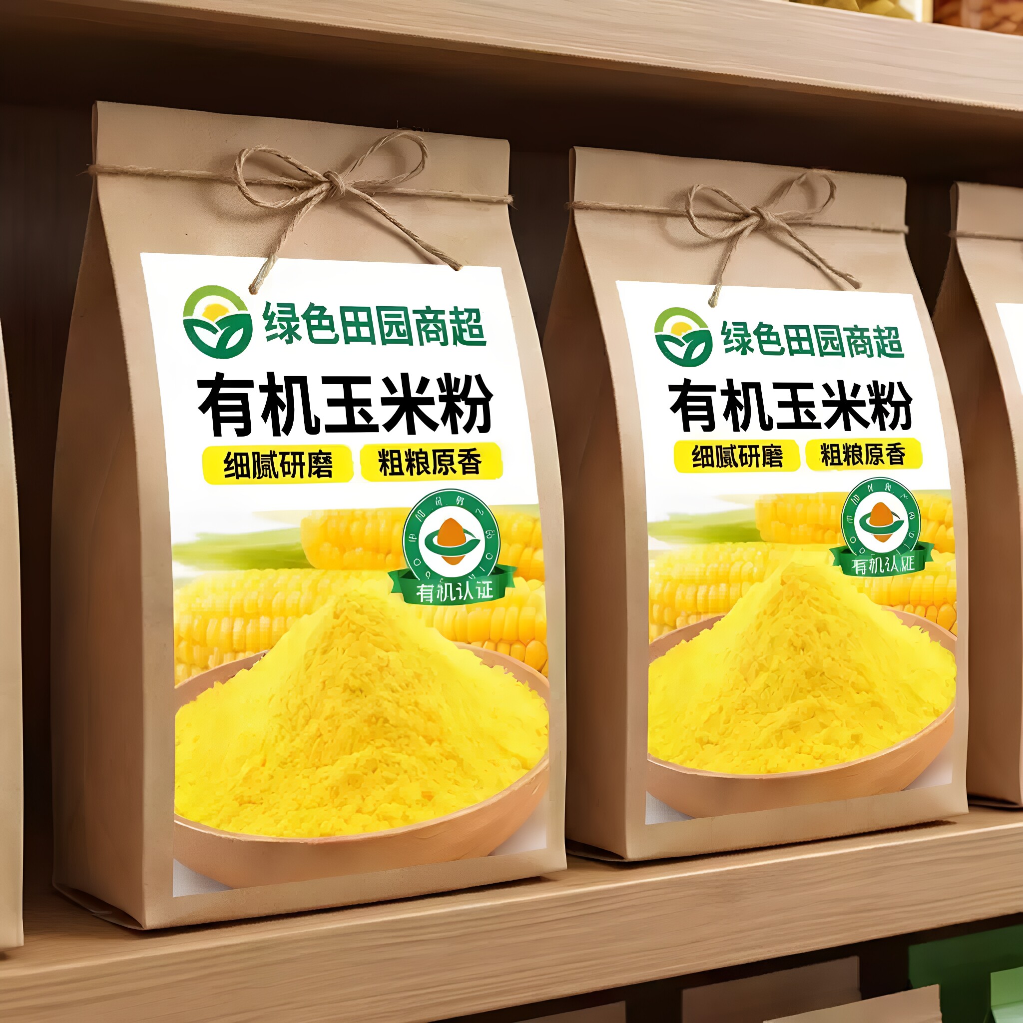 有机玉米面粉2026年新货东北饺子专用粗粮馒头新鲜现磨央妈推荐