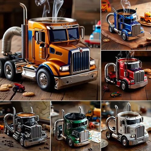 跨境SemiTruckCoffeeMugs卡车