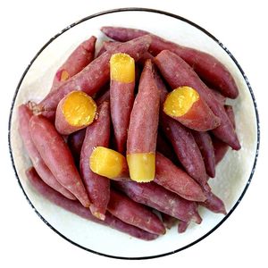 天目山小香薯5斤临安产地直销板栗小红薯5斤现挖食用地瓜手指番薯