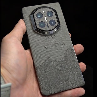 华为MateX7素皮全包后膜MateX6钻石纹保护膜新款 边框膜X5防摔防划痕素皮贴膜x3中轴膜3M防刮改色3M X7典藏版