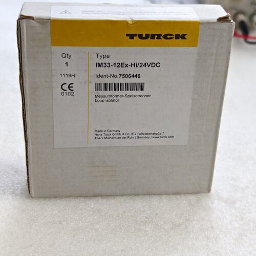 议价TURCK图尔克IM33-12Ex-Hi24VDC可维修