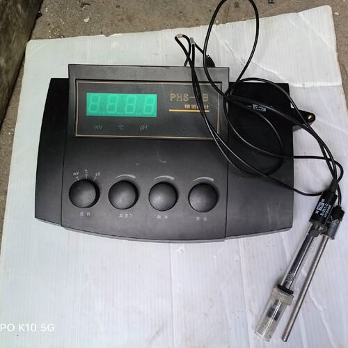 议价雷磁精密PH计PHS-3B自带温度传感器T-818-A-6可维修