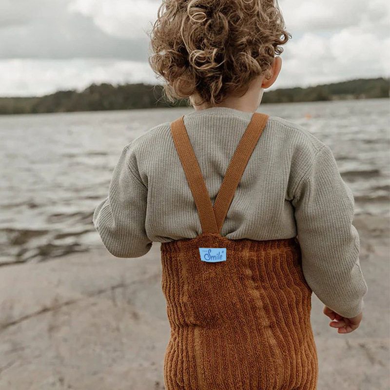 儿童举重裤2025欧美秋冬新款婴儿裤子男童女童宝宝保暖洋气背带裤,童装/婴儿装/亲子装,裤子,淘宝优惠券,粉丝福利购,淘宝优惠卷