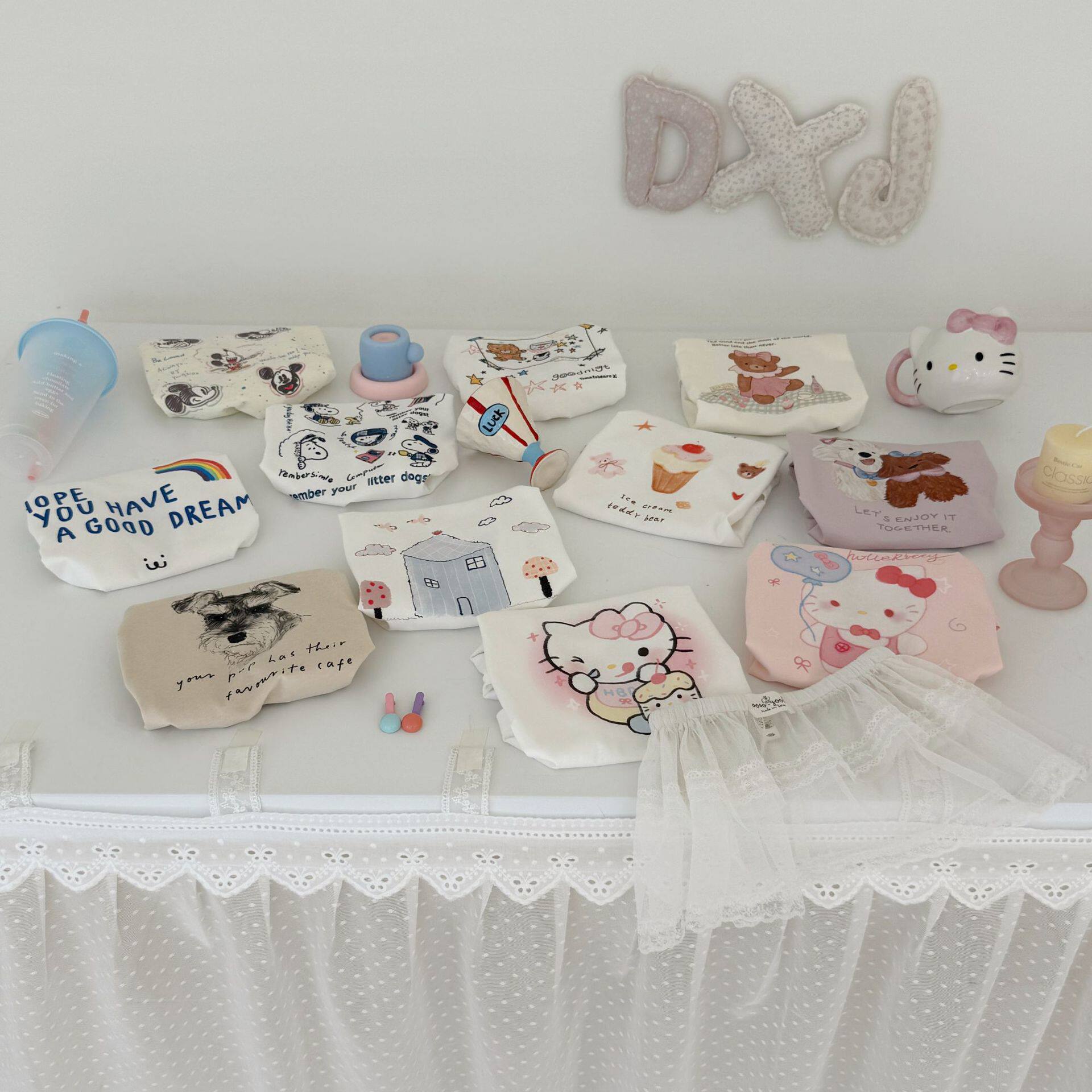 大小卷 2026新款儿童纯棉短袖T恤新款夏男女童孩宝宝A类卡通上衣