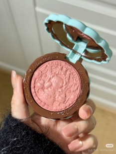 假一罚十！花知晓甜心小熊腮红04膨胀收缩哑光女晒红清透伪素颜