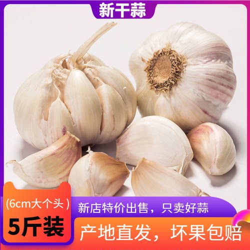 大蒜头干蒜农家自种轶诚农家干蒜