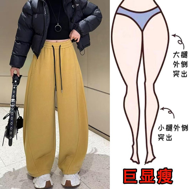 今年流行时尚阔腿休闲裤