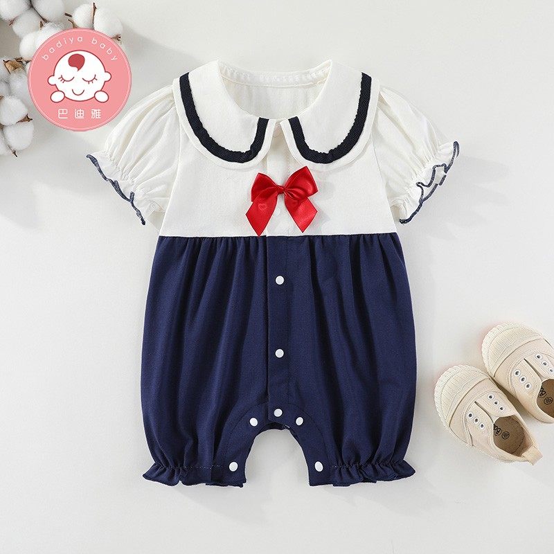 新生婴儿衣服夏季薄款短袖连体衣可爱超萌女宝宝满月百天哈衣夏装,童装/婴儿装/亲子装,连身衣/爬服/哈衣,淘宝优惠券,粉丝福利购,淘宝优惠卷