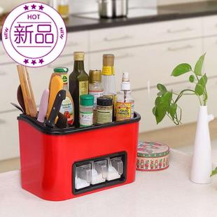 用具套装 新款 厨具厨房用品 定制 调料盒塑料调味盒调料瓶盐罐厨