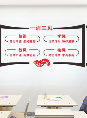 校园文化风宣传栏墙贴
