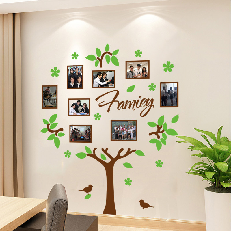 照片墙贴纸墙上创意客厅卧室床头背景墙面装饰学校公司办公室墙贴,家居饰品,软装墙贴,淘宝优惠券,粉丝福利购,淘宝优惠卷