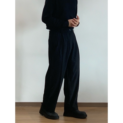 X1617垂感显瘦直筒休闲裤