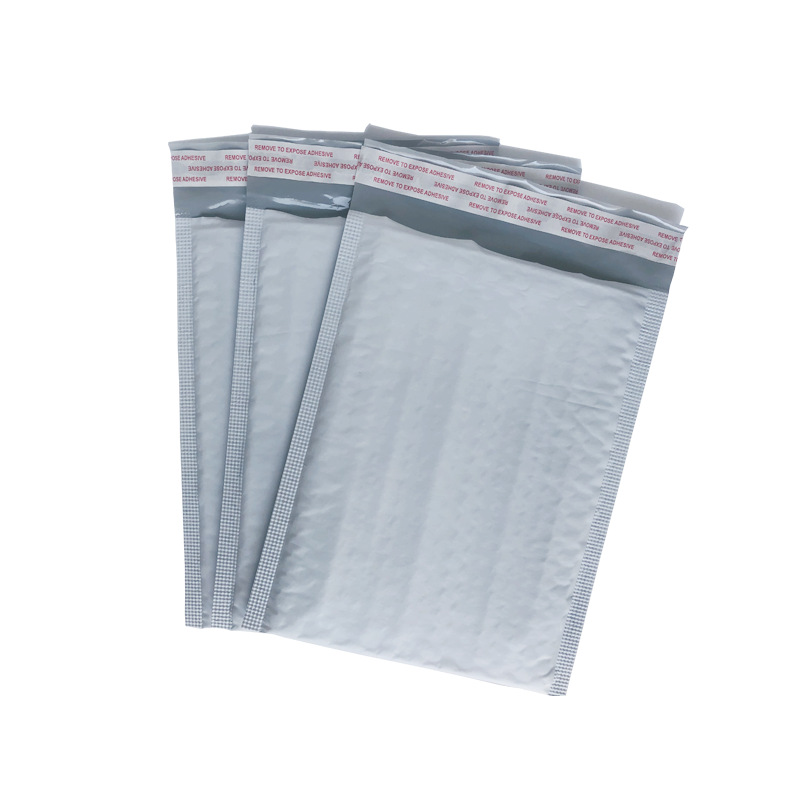 爆品灰白共挤膜气泡袋服装快递袋物流包装袋防水气泡膜信封印刷品