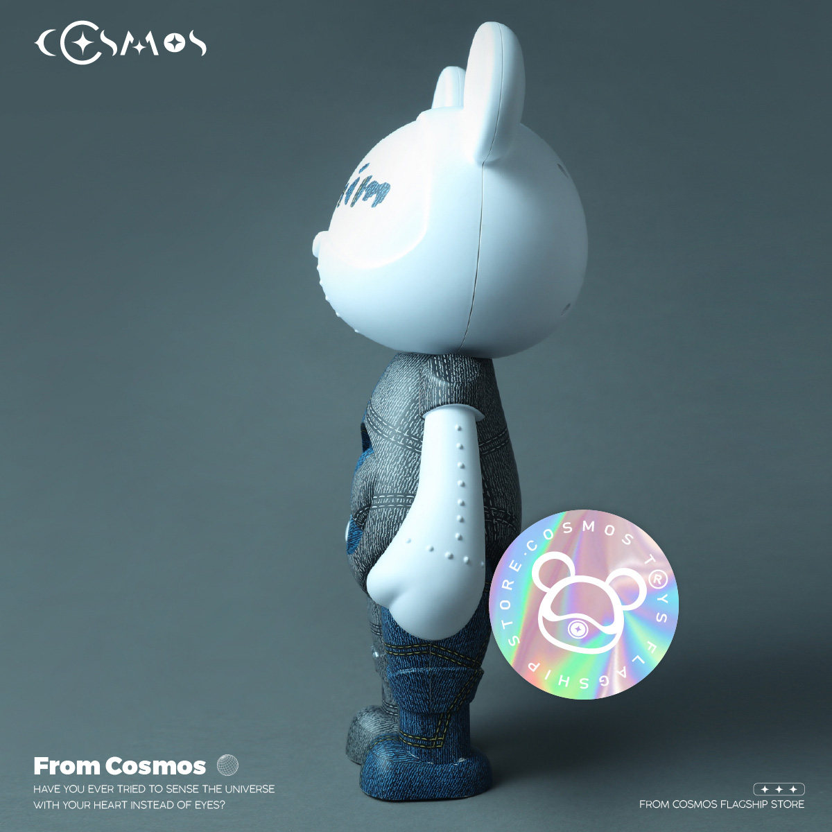 cosmos星际熊摆件牛仔手办熊公仔人偶玩具客厅摆设装饰品潮玩大娃