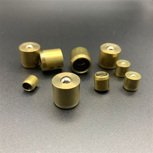 铜弹子油杯铜黄油嘴铜油嘴压配式油嘴压注油嘴铜油杯 M6M8M10M12L