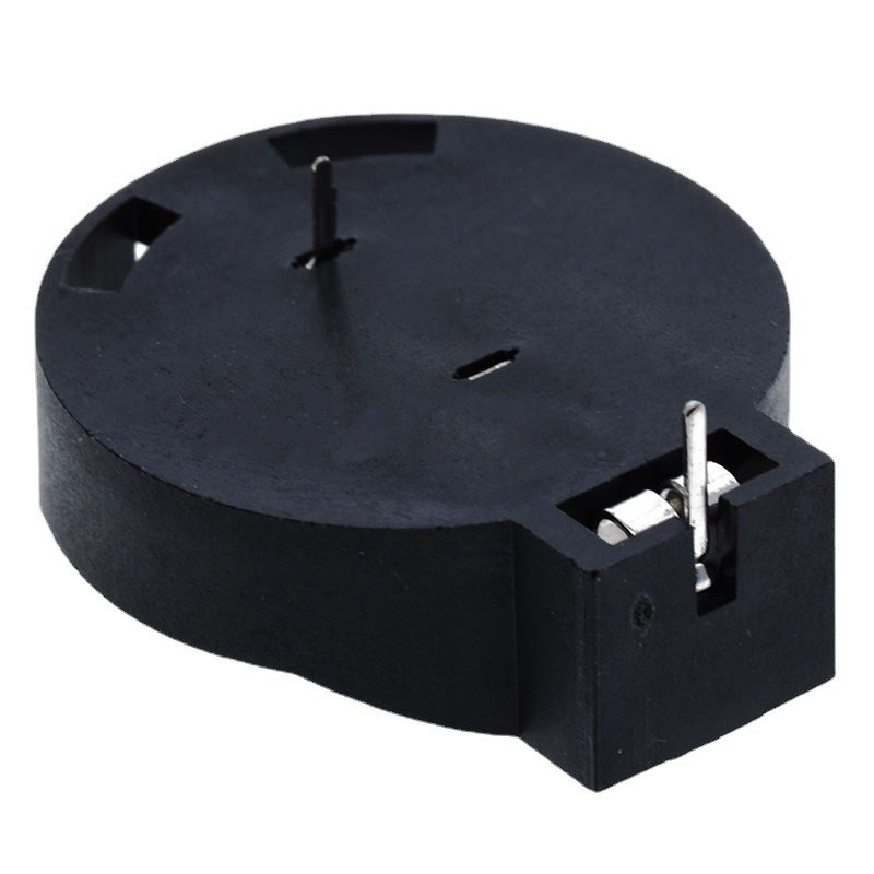 CR2450 2430电池座 BS-2450-1E 3V 卧式 直插 纽扣电池座 电池盒