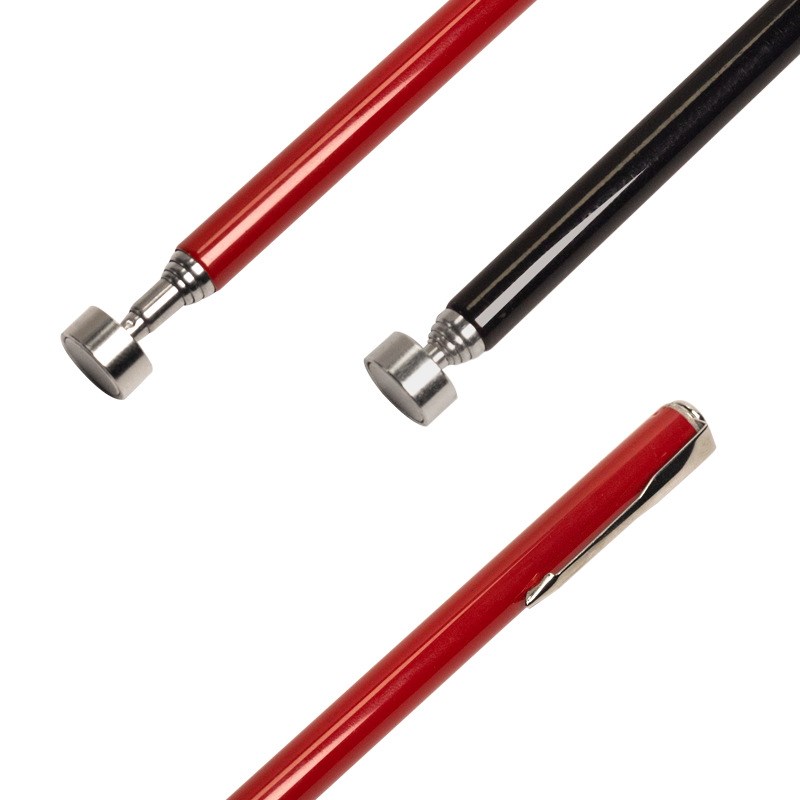 5磅捡拾器天线可伸缩吸铁棒5LBS不锈钢强T磁拾捡器拾取器