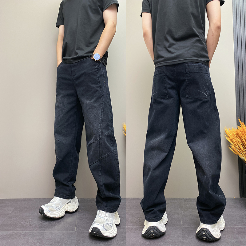 秋季青年韩版拼接设计户外休闲裤