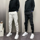 休闲小脚裤 春秋季 痞帅修身 束脚纯色痞帅青年男士 原创爆款 潮流韩版