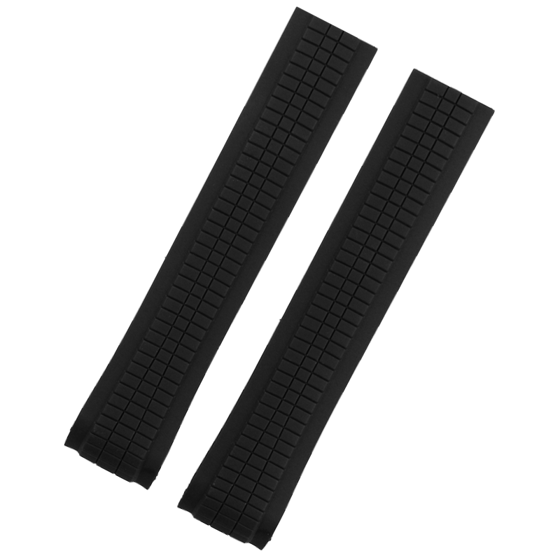 代用百达翡丽绿手雷硅胶表带21mm