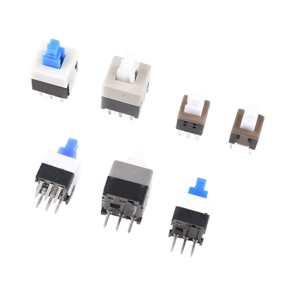 自锁无锁开关3脚6脚按钮非