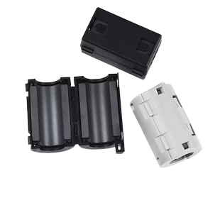 磁环抗干扰器 滤波抗干扰磁环 滤波消磁环 防带磁芯屏蔽器卡扣式