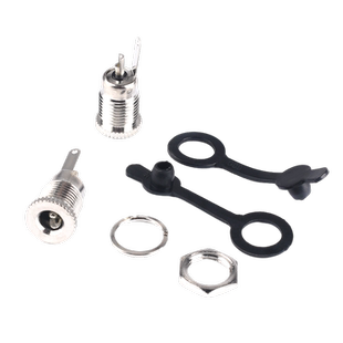 DC-099DC电源插座5.5x2.1/2.5mm3.5*1.35大电流DC099金属充电母座