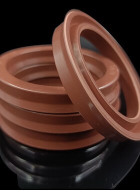 U/Y型密封圈耐高温氟胶油缸油封UN/USH 12/14*25/20/22*8/10/5/6